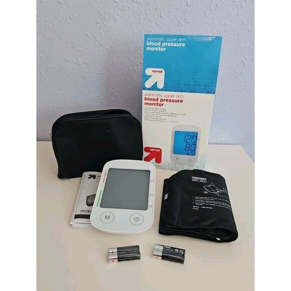 UP & UP AUTOMATIC UPPER ARM BLOOD PRESSURE MONITOR Target - Picture 1 of 5
